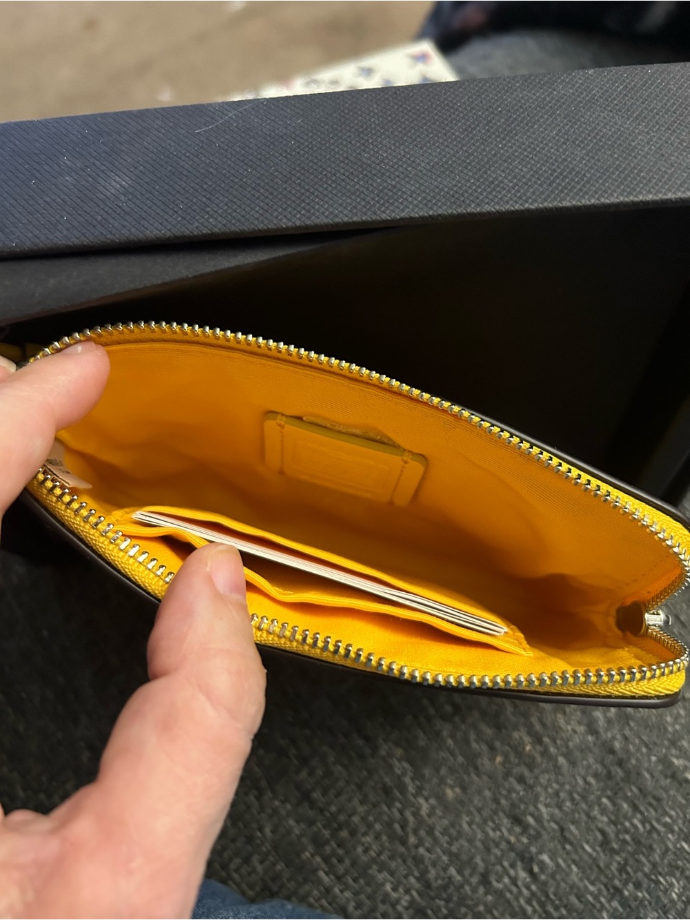 NWT Coach colorblock wristlet!! - Picture 5 of 7